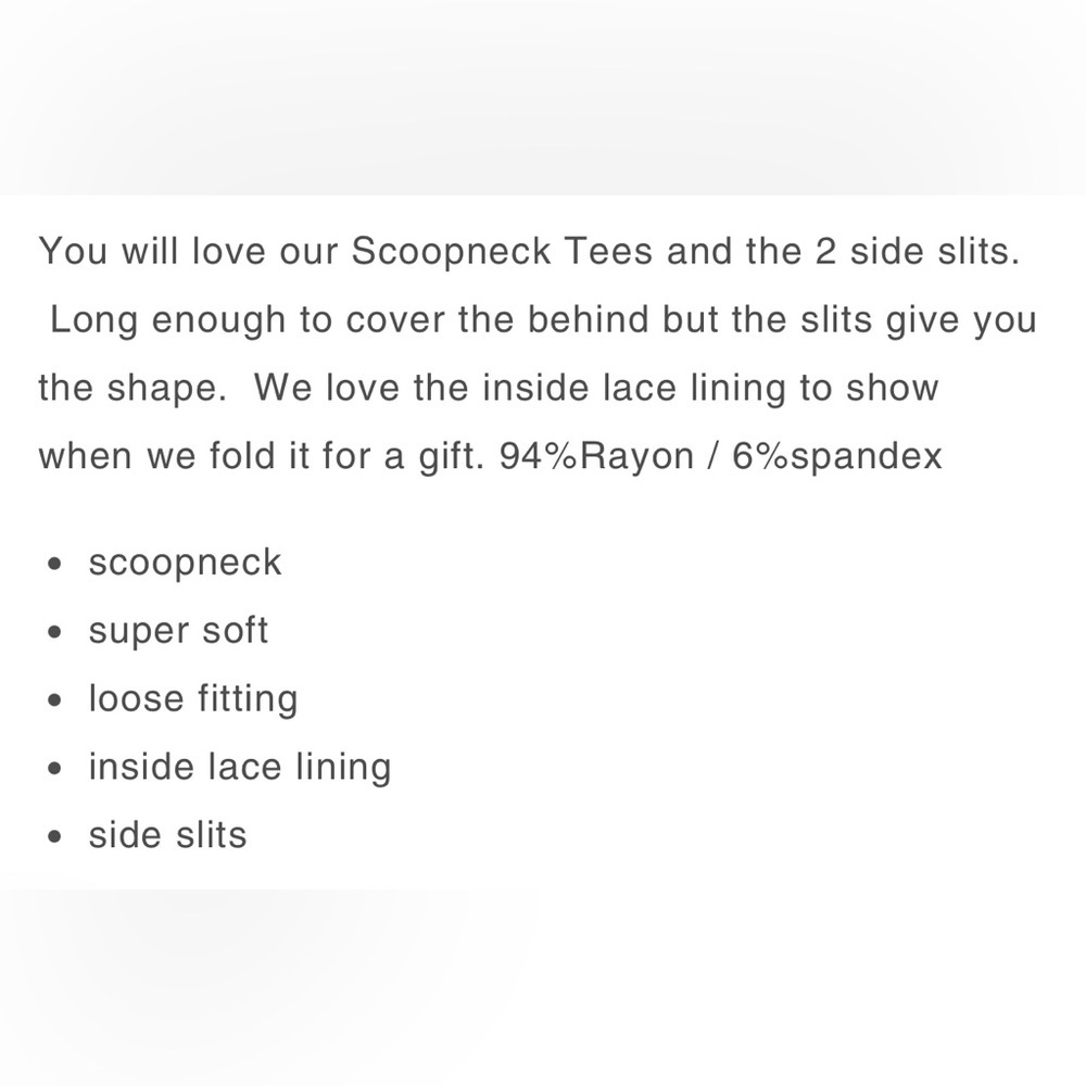 POL BOHO STYLE DOESN'T HAVE TO BE UNCOMFORTABLE Scoop-neck Tee - Picture 3 of 9